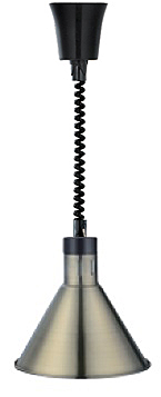 Лампа тепловая подвесная бронзового цвета KOCATEQ DH633BR NW