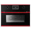 Печь микроволновая KUPPERSBUSCH CM 6330.0 S8, черное стекло, Hot Chili