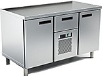 Стол морозильный БСВ TRGN 11 без борта + колеса + ящик над моноблоком