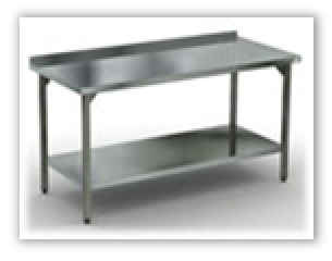 Стол разделочный с бортом КОБОР СПБ-60/60