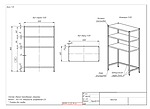 Стеллаж АЛТЭК Ст 3С 12/6/18 до нижней полки 950, чертеж 10595П-23_05_19-Ст