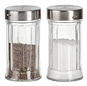 Набор для специй (соль, перец) без подставки LUXSTAHL, кт1056