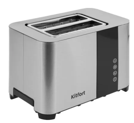 Тостер KitFort KT-2047, нержавеющая сталь