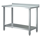 Стол разделочный  CRYSPI  СРПН Ш 1300х700х850 СП, со сплошной полкой