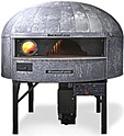 Печь дровяная для пиццы MARANA FORNI Rotoforno Su&Giu 150 в отделке GREZZA