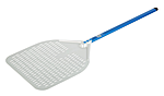 Лопата для пиццы прямоугольная перфорированная GIMETAL AZZURRA 36*36, A-37RF/60