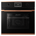 Шкаф духовой KUPPERSBUSCH B 6330.0 S7-Airfry, черное стекло, Copper