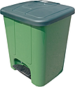 Бак мусорный ТАРА.РУ 25 литров, зеленый, SW-25
