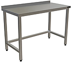 Стол производственный КОБОР СПБ/1-140/40 (высота 850мм, отступ задних ног 100мм)