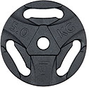 Блин стальной, 5 кг 1050-50 Weight Plate, 5.0 kg чёрный р.one size A21TTOWE025-99 one size, OV5L0WCMM9