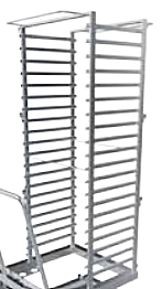 Стеллаж для транспортной тележки MKN высотой 580 мм, 216263