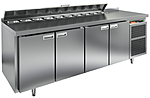 Саладетта HICOLD SL2-2222SN столешница без крышки, без борта, колеса
