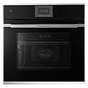 Шкаф духовой KUPPERSBUSCH B 6550.0 S1, черное стекло, Stainless Steel