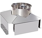 Устройство для отвода выхлопных газов в вентиляционный потолок RATIONAL тип 20-1/1, 70.01.587