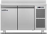 Стол холодильный COLDLINE TA13/1M-710 со столешницей, с бортом, на колесах, T10202000201+O44400002001