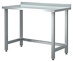 Стол производственный CRYSPI СРПШ 900х600х850, разборный, с бортом, СРПШ_90608587_ОБ