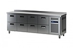 Стол холодильный ТММ СХСБ-2/8Я (2280x600x870)