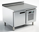 Стол холодильный низкий БСВ TRL 800х650х600 (2 ящика, моноблок)