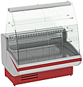 Витрина холодильная кондитерская CRYSPI ВПВ 0,52-1,80 (Gamma-2 К 1350) (RAL 3004) с боковинами