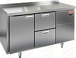 Стол холодильный HICOLD GN 12/TN усиленная столешница