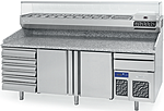 Стол холодильный для пиццы  INFRICO 800 series MP 2300 CN + 6 ящиков JCAJMP6