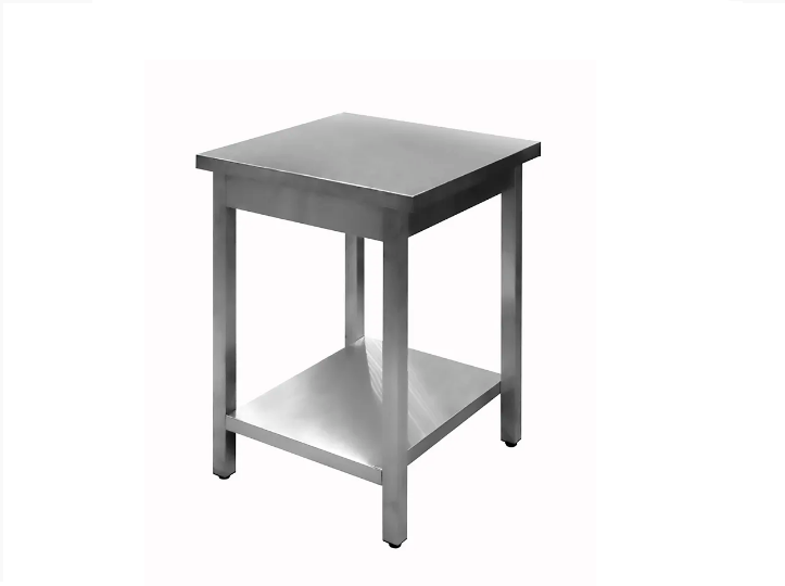 Стол универсальный LUXSTAHL СПУ-6/6 со сплошной полкой нерж., мко099