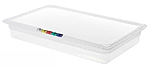 Гастроемкость RESTOLA GN1/1х65, полипропилен прозрачный 530х325х65 мм, 422107301, уценка