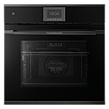 Шкаф духовой KUPPERSBUSCH B 6550.0 S2, черное стекло, Black Chrome