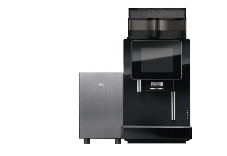 Кофемашина суперавтомат FRANKE A400 FM CM 1G 1P H1 + холодильник SU05 CM + запираемый бункер