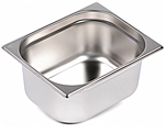 Гастроемкость LUXSTAHL из нержавеющей стали GN 1/2 327х265х150 мм, га11