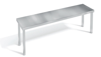 Полка настольная 1 ярус неразборная АЛТЭК ПНС 18/7/7,5 внизу обвязка