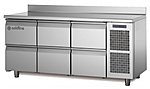 Стол холодильный COLDLINE Master GN1/1 TA17/6M со столешницей и бортом+3 секции ящиков 1/2, T143020032/T10302000201+O60121211101