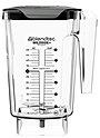Набор из двух стаканов пятисторонних для блендера BLENDTEC 2 Wildside Jar, Latching Lid, прозрачные, с защелкивающимися крышками, 40-710-08