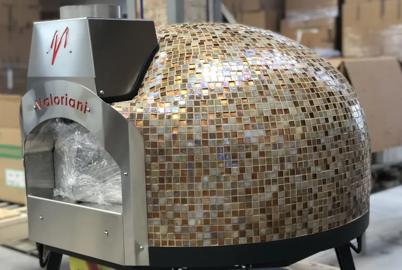 <b>Печь для пиццы</b> дровяная VALORIANI BABY 75 синяя мозаика