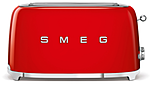 Тостер на 4 ломтика SMEG HOME TSF02RDEU красный