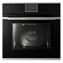 Шкаф духовой KUPPERSBUSCH B 6850.0 S1, черное стекло, Stainless Steel