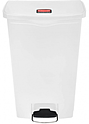 Контейнер с фронтальной педалью <b>Step-on </b>RUBBERMAID Slim Jim 68 л белый, 1883559