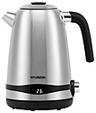 Чайник электрический Hyundai HYK-S4801, 2200Вт, серебристый и черный