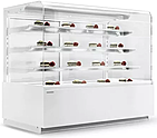 Витрина холодильная ES SYSTEM K LCC CARINA 05 1,4 цвет снаружи и внутри  RAL 9003 + опции
