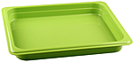 <b>Гастроемкость</b> RESTOLA GN1/2х40, полипропилен зеленый 325х265х40 мм, 422109109