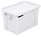 Контейнер для хранения RUBBERMAID Brute 75,5 литра белый, FG9S3100WHT