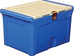 Контейнер изотермический ТАРА.РУ 25 литров, синий, с крышкой, RIC 25