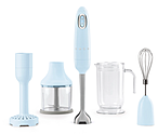 Блендер погружной SMEG HOME HBF02PBEU пастельный голубой