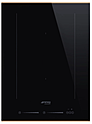 Панель варочная индукционная SMEG HOME SIM631WLDR, 38 см, прямой край