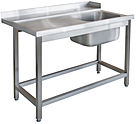 Стол для грязной посуды ITERMA 430 СБ-361/1200/760 к посудомоечной машине