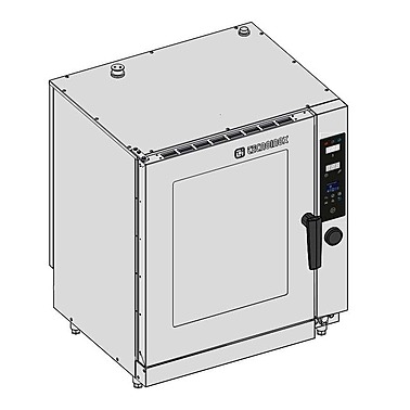 Пароконвектомат газовый TECNOINOX GOM10DSL, 954353