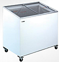 Ларь морозильный UGUR UDD 300 SCE прямое наклонное стекло + термометр + корзины