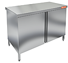 Стол нержавеющий центральный с распашными дверями HICOLD НСЗ-8/6