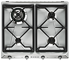 Панель варочная газовая  SMEG HOME SR964XGH, ,60 см, нержавеющая сталь матовая