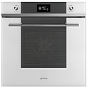 Шкаф духовой SMEG HOME SF6102TVB 60 см, 9 функций, белое стекло